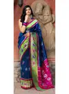 Blue Colour Subhvastra Patola Vol 1 Designer Function Wear Patola Silk Fancy Saree 5103